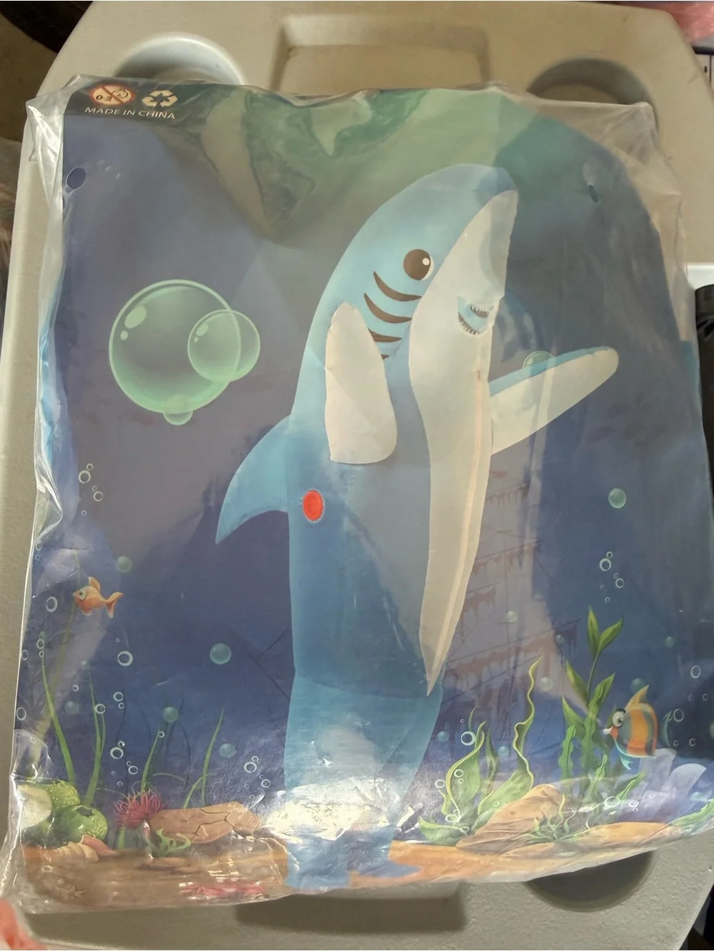 Blue Shark Fish Pet Mat - Blue